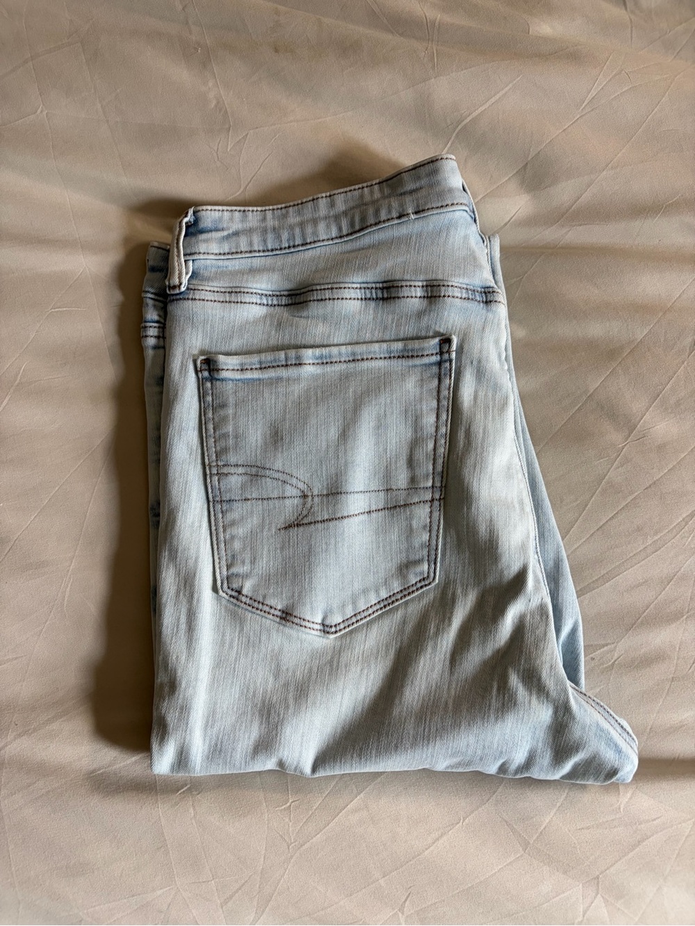 American Eagle Outfitters Light Blue High-Rise Women’s Jeggings